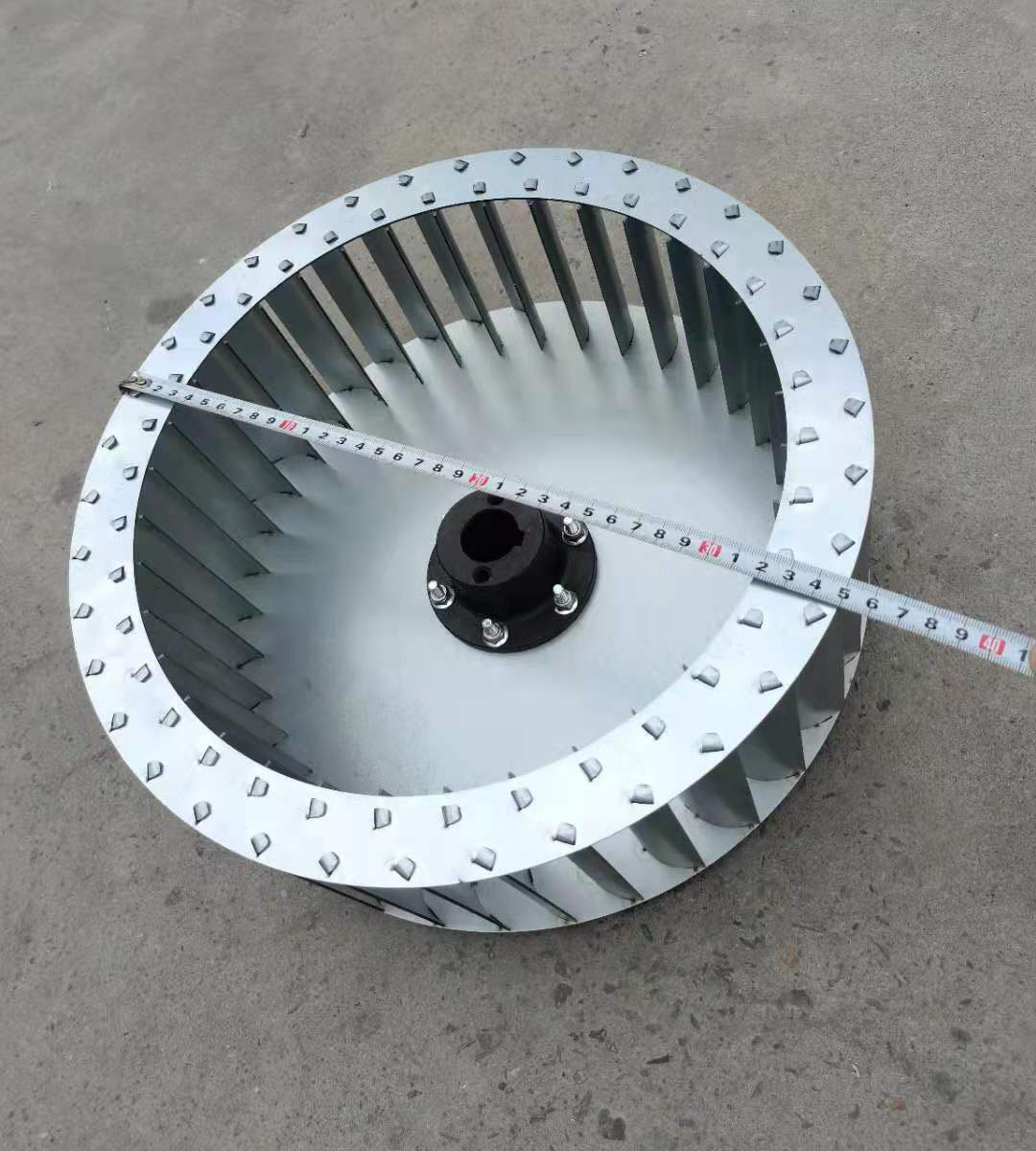 离心风机风叶铝叶轮6寸7寸8寸等扇叶多翼式风轮可选择尺寸静音