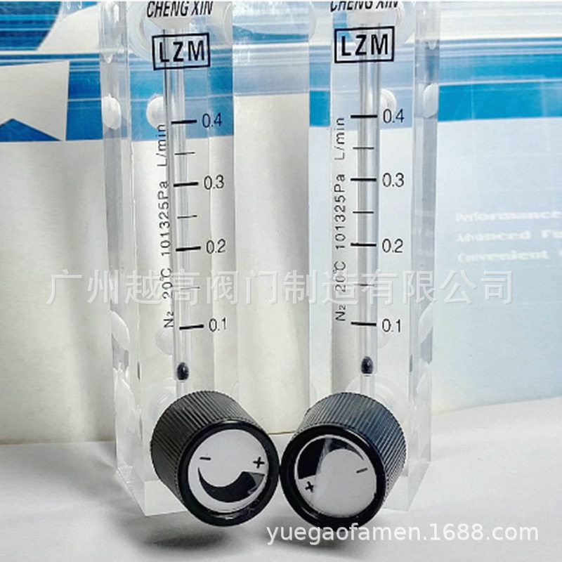 CHENGXIN流量计LZM-4T面板式气体压缩空气浮子流量计液体水仪器