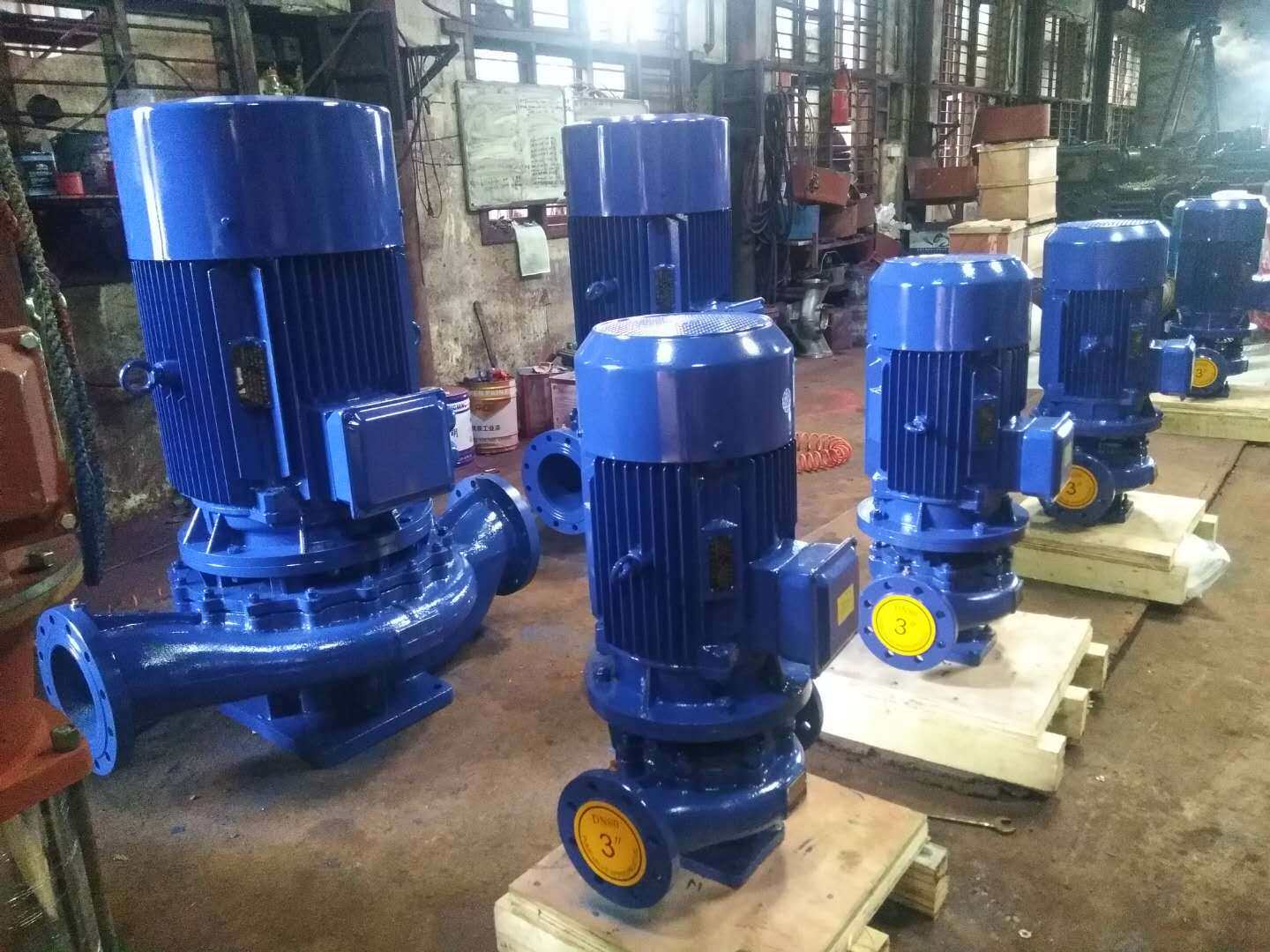 A沂洺 ISG80-160IB管道离心泵增压泵化工泵清水泵热水泵ISGB/IHGB