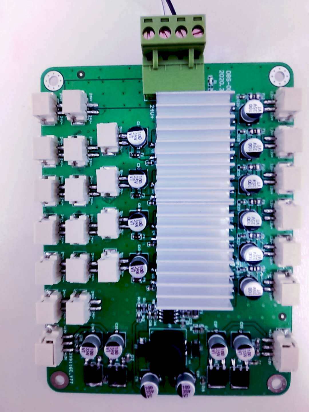 24V直流DC-DC电源转接板DC24/V12V/5V/+-10V多路电源输出