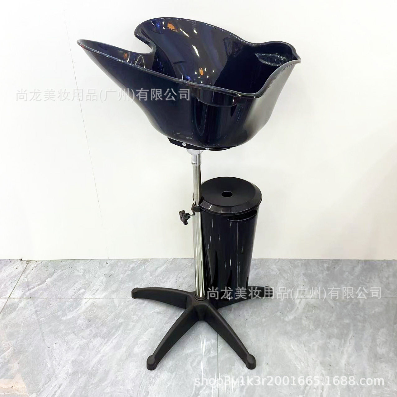 便携式洗头盆可升降旋转移动洗头盘美容院水疗洗头盘 美发工具车