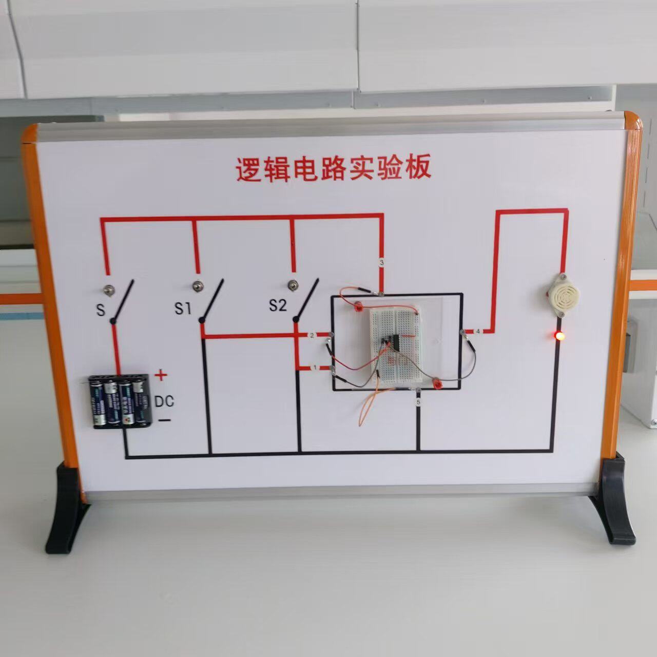 逻辑电路实验板 与门或门非门 门电路演示器