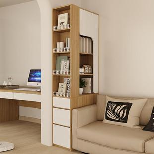 客厅角柜转角柜卧室墙角柜书架角落置物架书房三角书柜落地沙发边