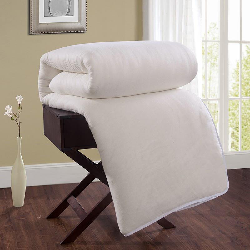 新疆棉花被一级长绒纯棉花学生被子被芯棉絮床垫褥子垫被加厚冬被