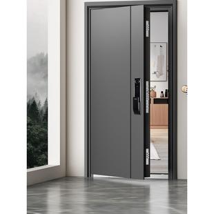 2025款防盗门入户门家用甲级锌合金门指纹5D人脸智能锁一体进户门