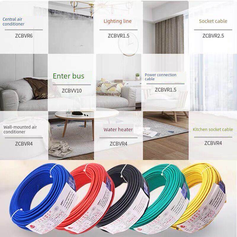 金龙宇阻燃剂Zc-Bvr1.5/2.5/4/6方形多股