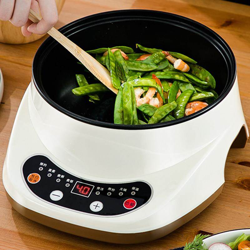 电炒锅家用一体式电炒菜炒锅多功能电锅快煮锅插电用不沾锅电锅,厨房电器,电热火锅/煎锅,淘宝优惠券,粉丝福利购,淘宝优惠卷