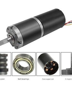 无刷直流减速电机12v24v可调速行星齿轮42GP-4260大扭力微型马达