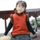儿童唐装 女孩过年汉 马甲宝宝中国风背心坎肩女童拜年服2024T冬季