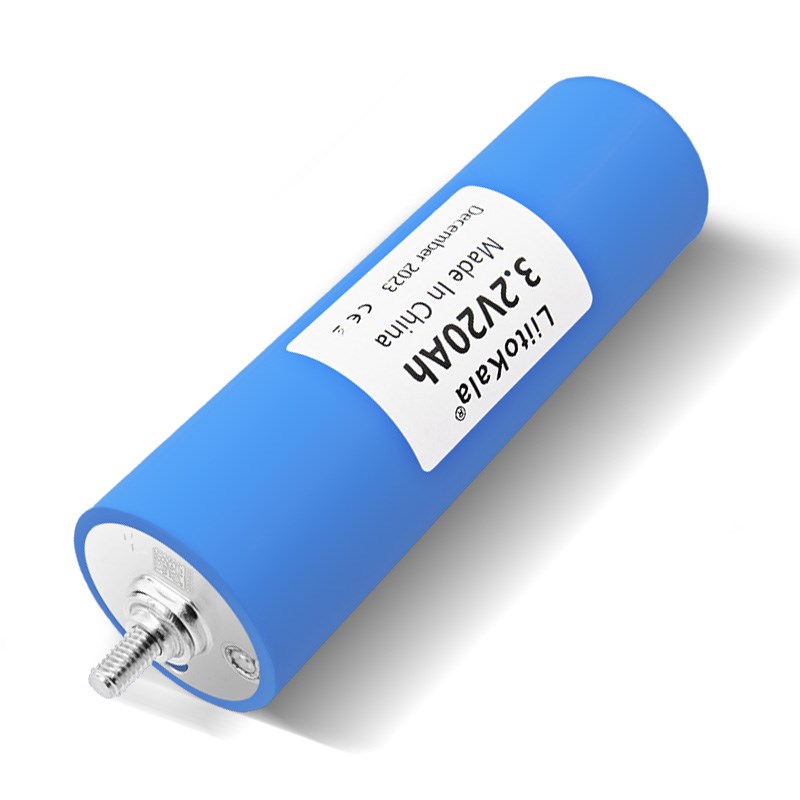 全新3.2V20Ah圆柱形大单体C40磷酸铁锂电池动力LQiFePO4储能电源