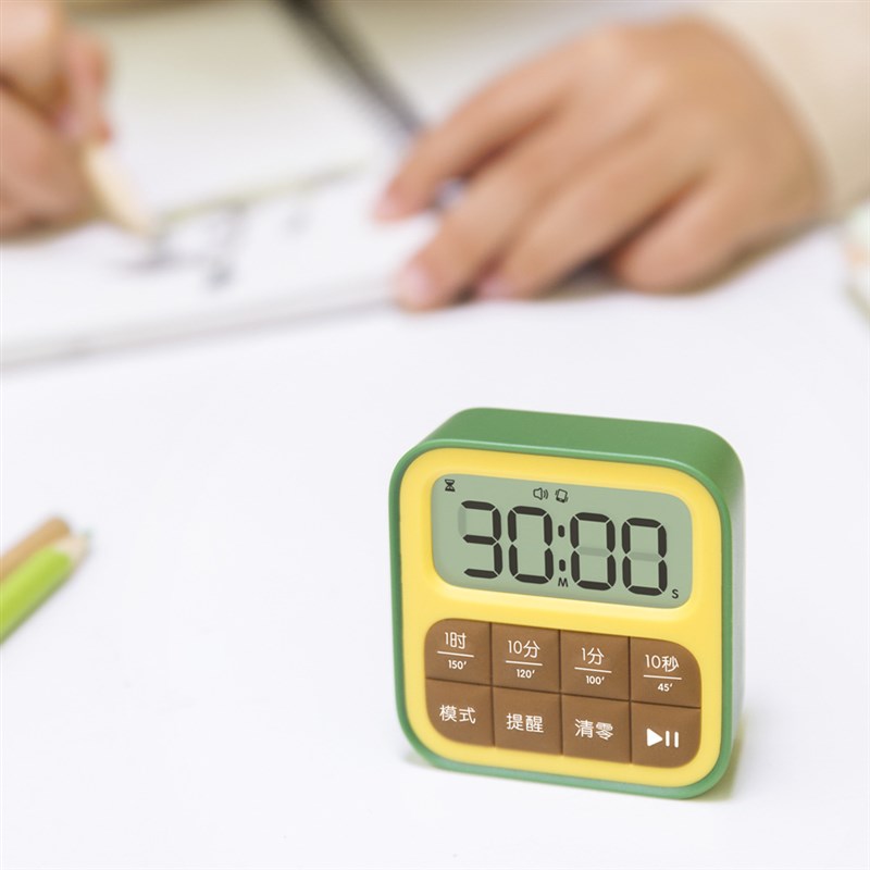 计时器闹钟学生学习作业提醒自律厨房定时W静音时间管理