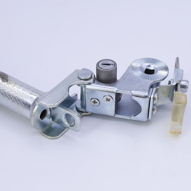 包邮电动车座管锁 带锁座管 电动车翻转鞍管车座锁 电池防盗座管