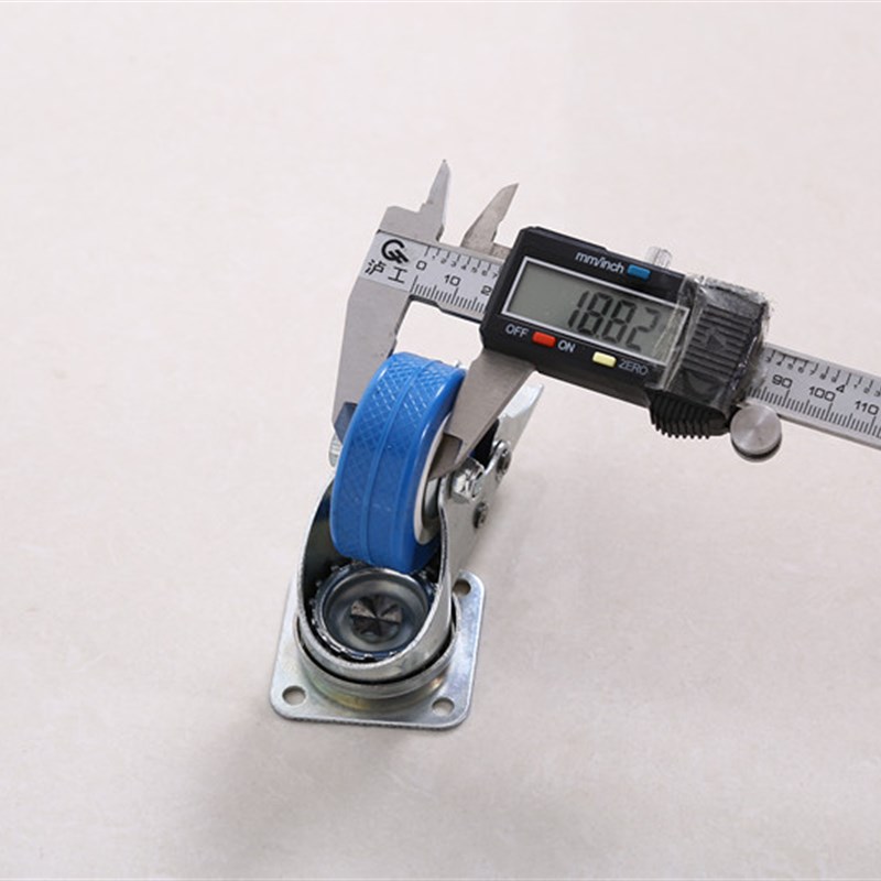 洗衣机架配件轮子柜子轮移动花架万向轮带刹车