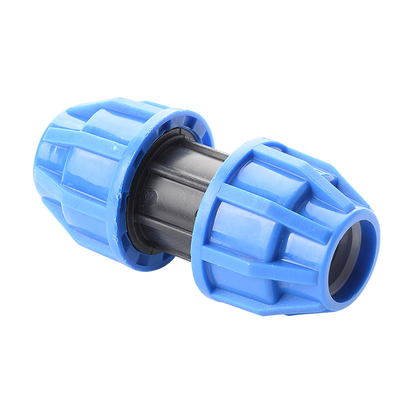 pe水管快接配件pe管快速接头管件自来水管直接4分6分202563活接头