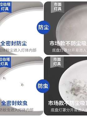 TRIAC超薄三防吸顶灯人体感应过道走廊红外雷达感应人来即亮智能