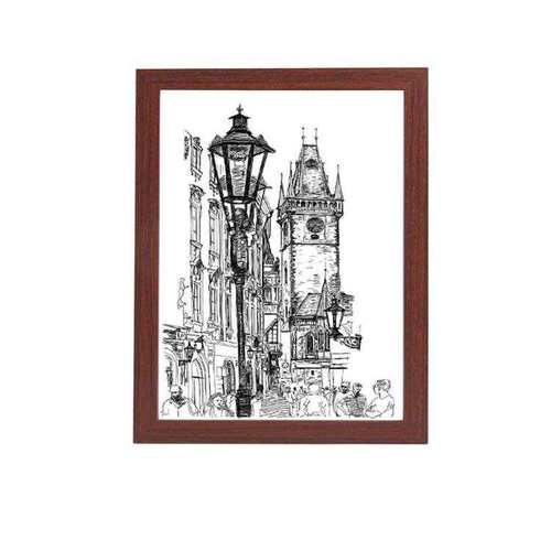 简约木质相框七7寸6 8 10寸摆台挂墙A3a4 8K 4开画框 工厂直发