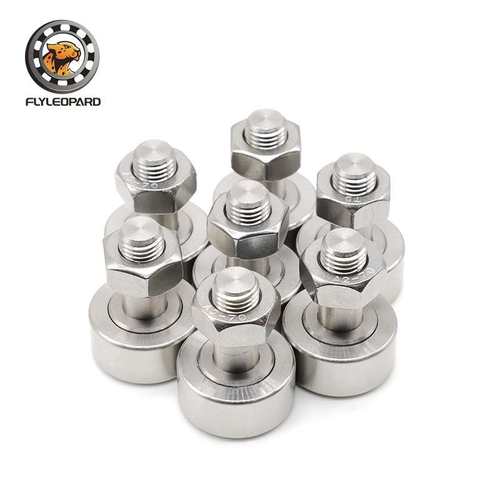 直供凸轮轴承从动器CFS6V轴承钢随动螺栓滚轮滚针轴承12*21.5*M6