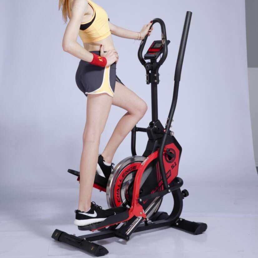 椭圆机动感单车漫步登山机家用健身室内运动器材Elleptical Bike