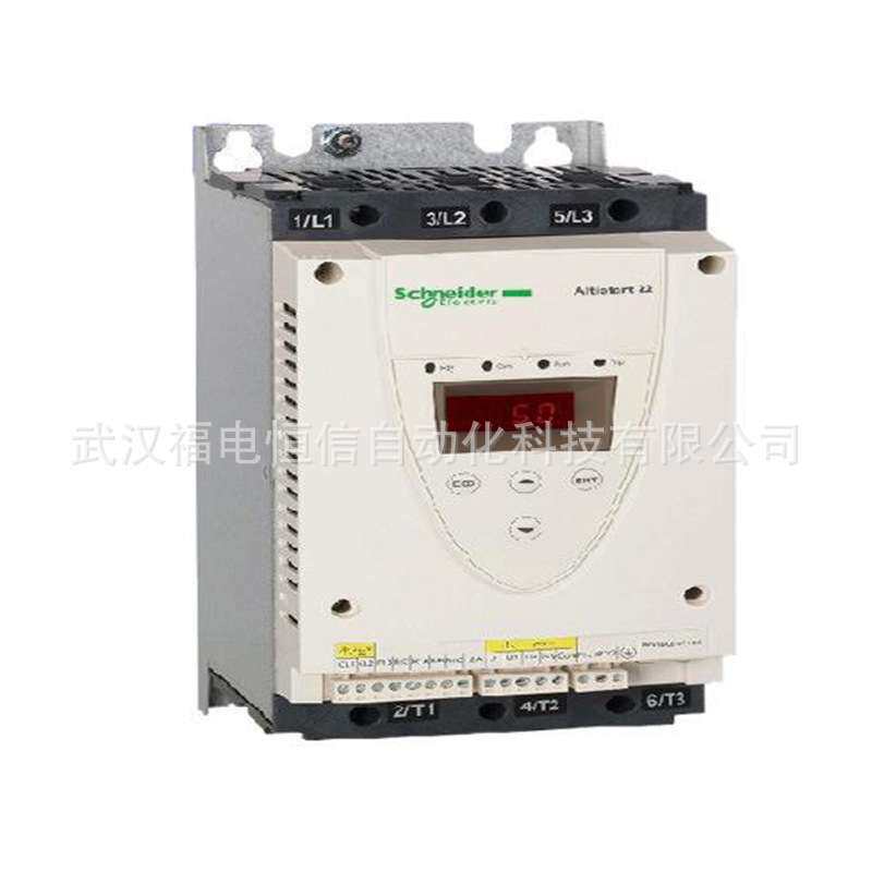 原装Schneider软起动器ATS22D62Q 30KW57A电源电压三相230-440VAC