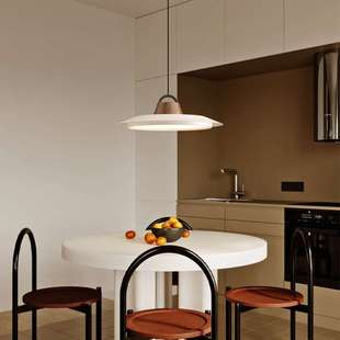 备昌照明厂现代简约中古风餐厅吊灯圆盘餐桌吧台灯茶室复古渔夫帽