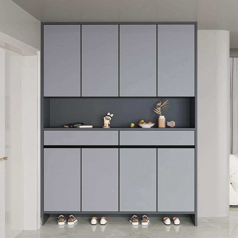 铝合金鞋柜家用门厅玄关门口户外防水收纳室外防晒蜂窝阳台储物柜