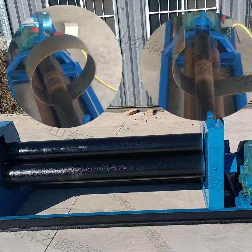 电动液压钢板卷圆机小型机械式三辊对称式卷板机半自动卷板卷筒机