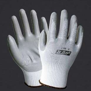 海太尔尼龙丁腈手套耐磨耐用工地加厚劳保手套0013