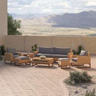 户外沙发庭院别墅花园藤编防水防晒室外露台休闲阳台藤编家具组合