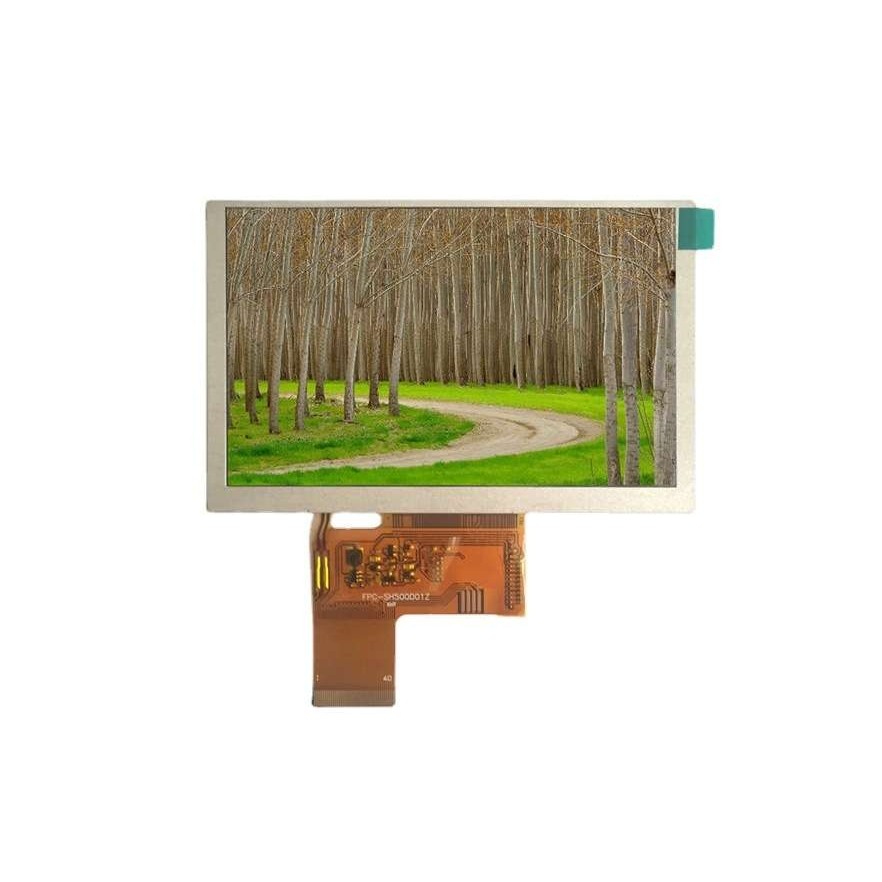 5寸 TFT屏 TN型液晶屏模块 800*480 RGB接口 可带LCD触摸显示屏幕