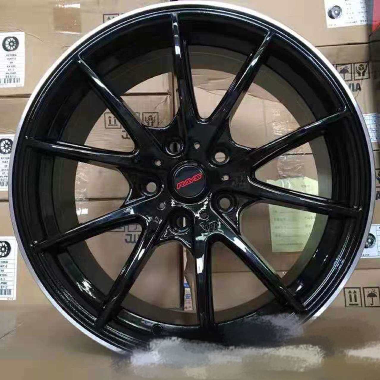 15/16/17/18/19寸改装轮毂适用翼神思域锐志 M6飞度雨燕哥瑞TE37