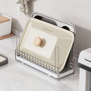 304不锈钢水杯架厨房置物架桌面高颜值桌边倒挂茶杯收纳架沥水架