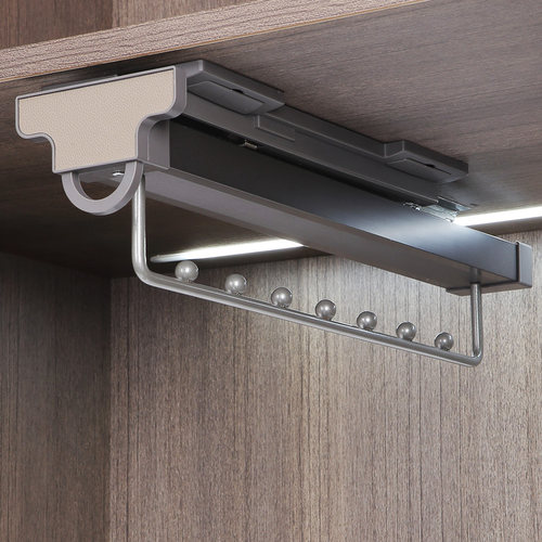 衣柜挂衣杆柜内抽拉式伸缩衣架衣橱竖纵向横杆浅柜顶Y装衣通挂衣