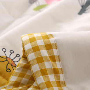 100%里外全棉夏凉被纯棉空调被单人双人夏被可水洗学生.薄被子春