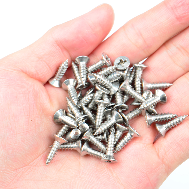 M4 家具螺钉 不锈钢自攻r丝 平头铰链螺丝 轨道螺丝 国标4*14 4*1