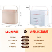 rgp硬b性眼镜OK镜盒收纳盒角膜塑形镜塑性塑镜整理护理盒便携箱子