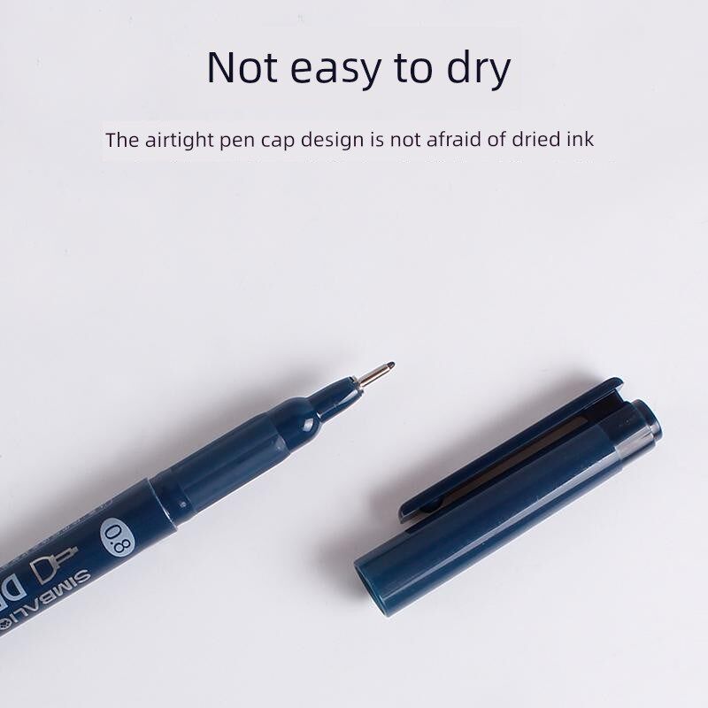 雄狮针管笔中性笔极细勾线笔w专业绘图绘画速写用漫画diy手账本