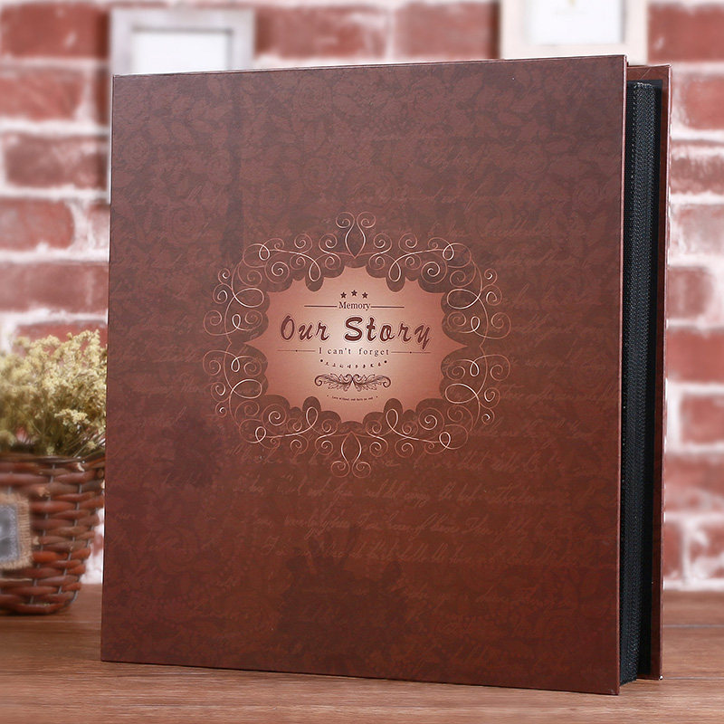 家庭大容量相册本影集插页式塑封6寸过塑照片800S张宝宝成长纪念