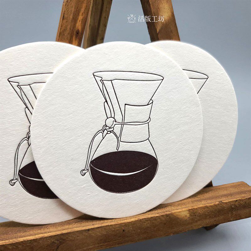 1MM吸水棉纸杯垫o定制印刷咖啡店酒吧杯垫定制凸版凹印杯垫印制,节庆用品/礼品,文化创意杯垫/餐垫,淘宝优惠券,粉丝福利购,淘宝优惠卷
