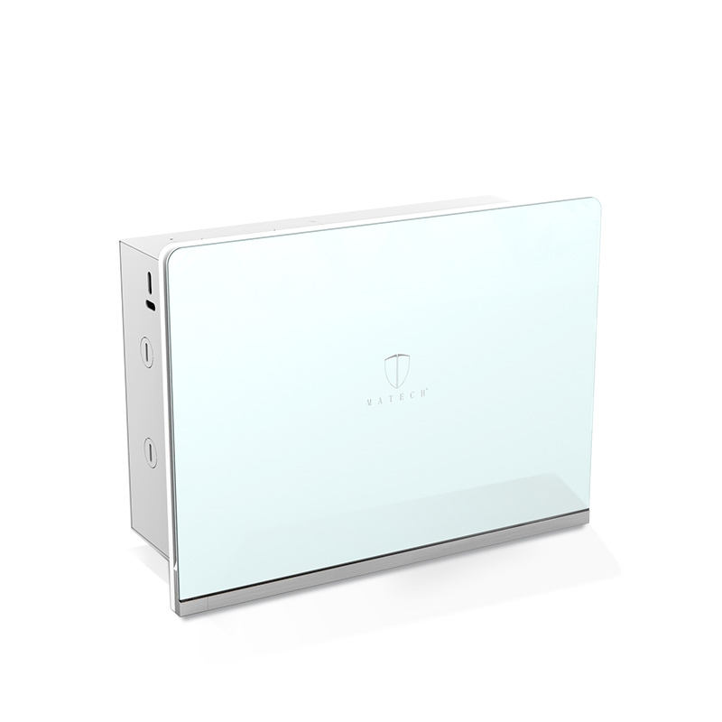 matech玛德克家用多媒体信息箱 弱电箱小号套装R 光纤布线箱 暗装