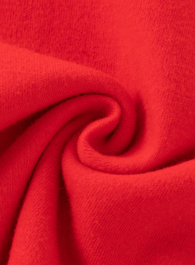 龙年本命年男童秋衣卫生q裤套装全棉12岁男孩儿童大红色发热衣纯