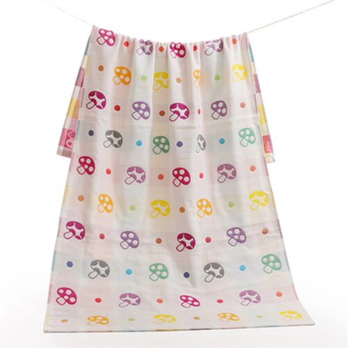 家居纱布三层纯棉大毛p巾成人男女儿童柔软吸水不掉毛全棉加大浴