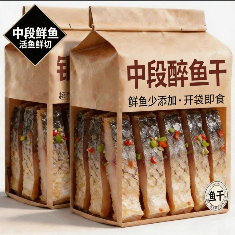 正宗绍兴特产醉鱼干120g官方旗舰店真空熟食即食零食下酒下饭菜