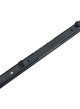 电脑桌键盘滑轨28CM导轨托底二节25MM抽屉道轨12寸-14寸滑道