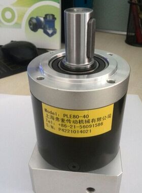 100W伺服电机减速机 PLE40-10减速器 PL40-5精密行星减速箱