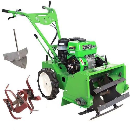 骏易达柴油汽油四驱多功能微耕机旋耕开沟除草机行走轮小型大马力
