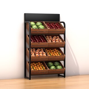 法式货架展示架复古置物架果蔬架陈列架法式果礼