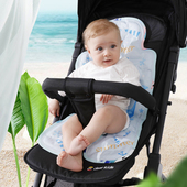 婴儿车凉席推车宝宝餐椅冰垫安全座椅冰珠垫遛娃神器凉垫夏季 通用