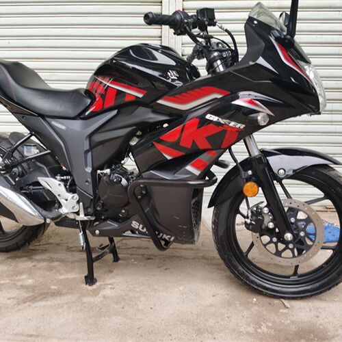 适用于GSX150F保险杠包围保护杠 极客飒155前护杠 防摔杠改装配件