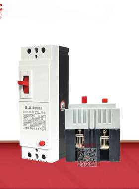 D&C/上德100安漏电保护器家用220三相四线漏电断路器DZ15LE-100