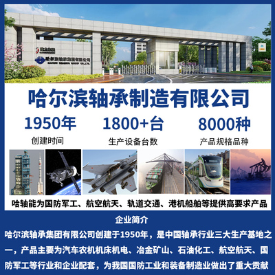 HRB 哈尔滨轴承 NU NJ NF N 218 219 220 221 222 EM 圆柱滚子